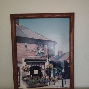 Framed Vintage Pub Photograph